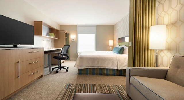 Двухместная студия Home2 Suites by Hilton Milwaukee Brookfield