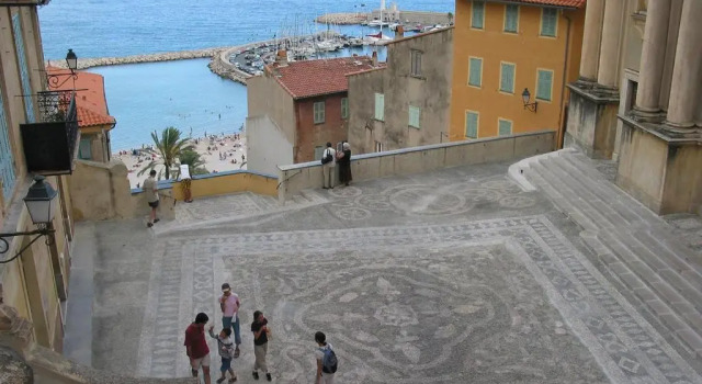 Студия Menton nella vecchia città con vista mare