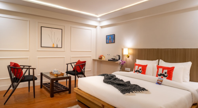 Двухместный номер Deluxe Moustache Hostel Nainital