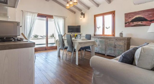 Villa with 4 bedrooms in Cala Ginepro with wonderful sea view private pool enclosed garden 5 km from the beach