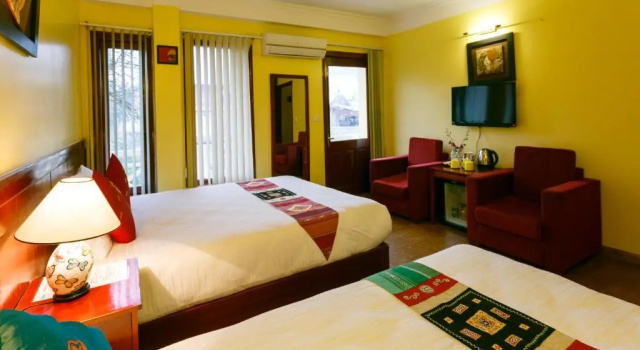 Трёхместный номер Deluxe с видом на горы Anise Sapa Hotel