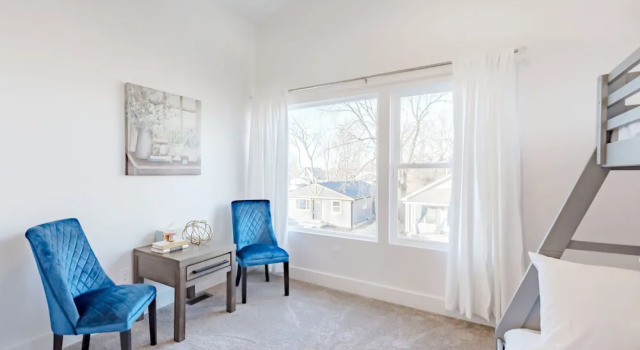 Sanitized Newly Designed Super Chic Indy Home Near Fountain Square!
