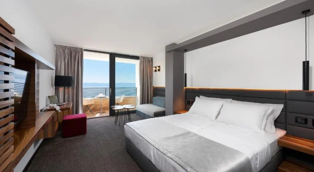 Двухместный номер Deluxe с балконом и с видом на море Boutique Hotel Ani