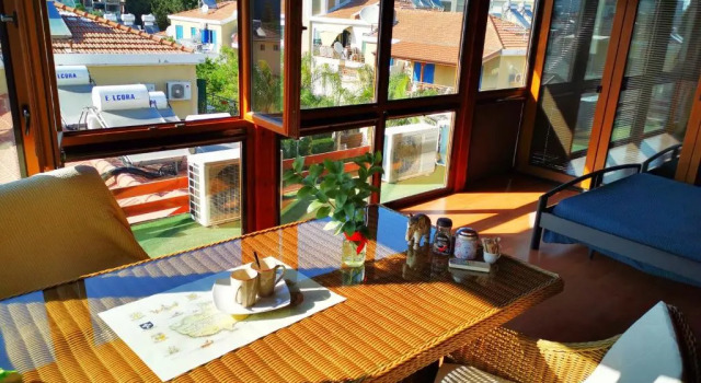 Люкс Lovely Seafront Place on 1st line with Sea&Mountain view in Green Peaceful GalatexComplex