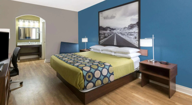 Двухместный номер Super 8 by Wyndham San Antonio Near Fort Sam Houston