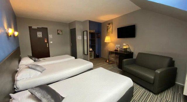 Трёхместный номер Standard с видом на город Hôtel Bagatelle
