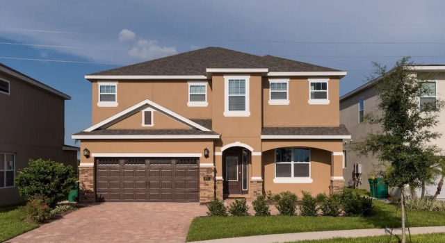 Luxury Disney Dreams Pool Spa Game Room 6 Bedroom Home by RedAwning
