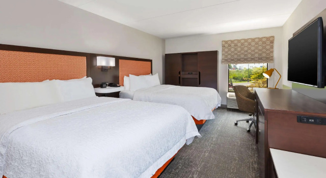 Четырёхместный номер Standard Hampton Inn Columbus/Delaware I-71 North
