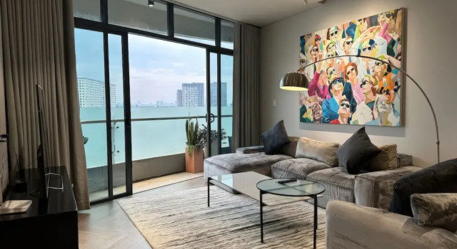 Апартаменты Superior с 2 комнатами с балконом и с видом на город City Garden Suites - Panorama Penthouse