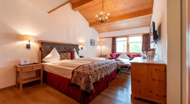 Трёхместный номер Standard Hotel Steinbock Pontresina