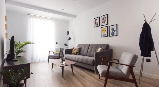 Апартаменты с 2 комнатами с видом на город Apartamentos Trajano