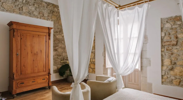 Двухместный номер Deluxe с видом на город B&B Palazzo Del Sale