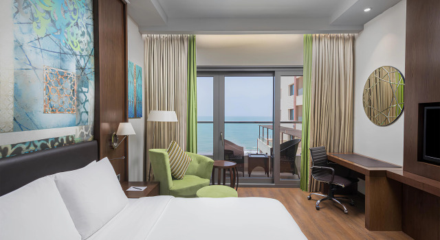 Номер Superior с видом на океан Radisson Blu Hotel & Resort, Sohar