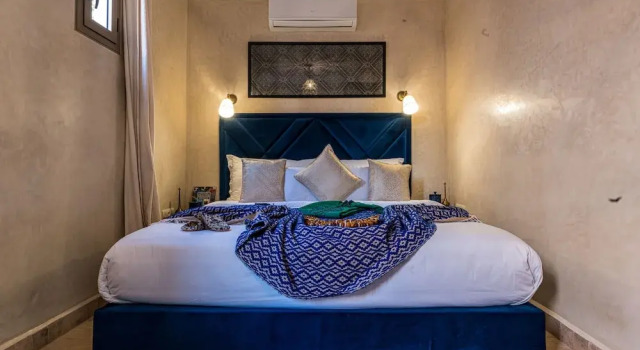 Luxury dublă cameră Riad Atrium