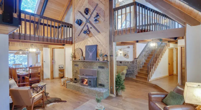 Riverside Colorado Cabin w/ Deck & Hot Tub, Reserva ahora Casa o chalet Downieville-Lawson-Dumont Estados Unidos