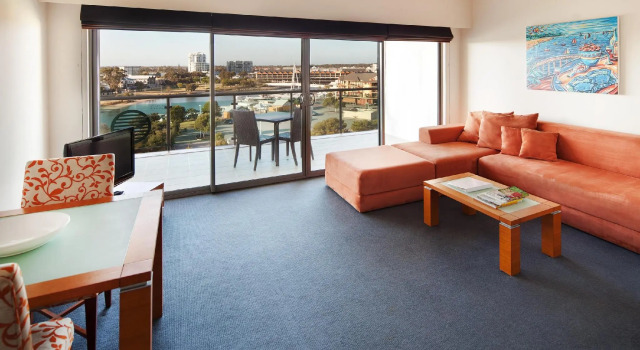 Апартаменты c 1 комнатой Seashells Mandurah