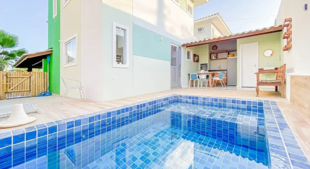 Коттедж GB45 Excelente Casa 4 Suítes - Guarajuba