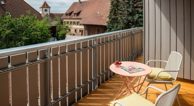 Двухместный номер Standard с балконом Hotel Sonnenhof Teinachtal