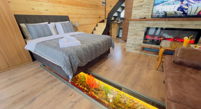 Бунгало aquarium bungalow uzungöl