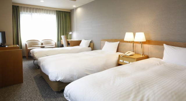 Трёхместный номер Standard с частичным видом на океан Ako Park Hotel