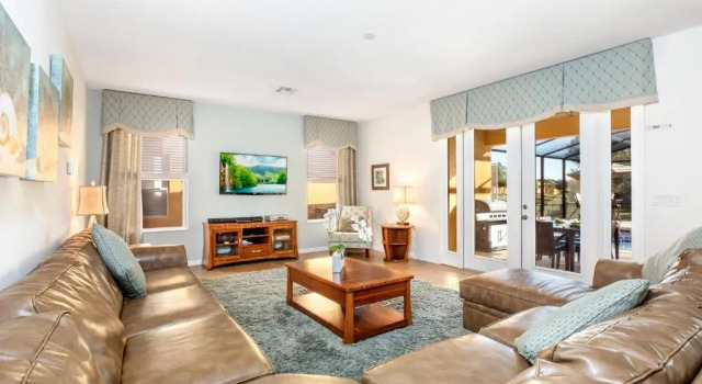 Коттедж Spacious 6-Bedroom Getaway with Game Room, Private Spa & Sunny Pool Deck in Premier Resort Setting