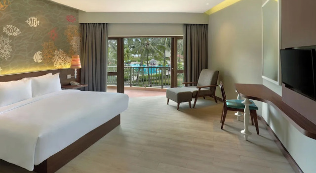 Двухместный номер Deluxe с видом на бассейн Manado Tateli Resort and Convention