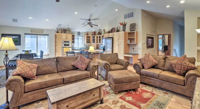 5 Mi to Hot Springs: Condo in Pagosa Springs!