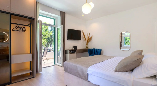 Двухместный номер Luxury с балконом и с видом на море Green Park Luxury Rooms