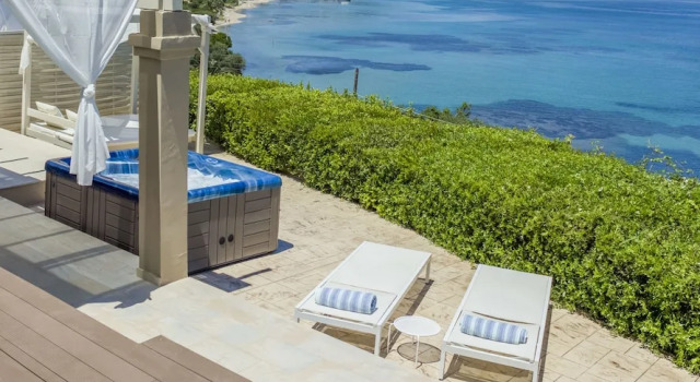 Вилла с 2 комнатами с видом на море Palms and Spas Villas Retreat