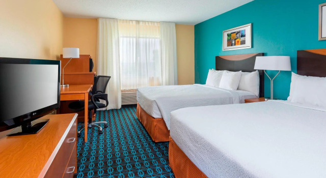 Четырёхместный номер Standard Fairfield Inn & Suites by Marriott Tyler South
