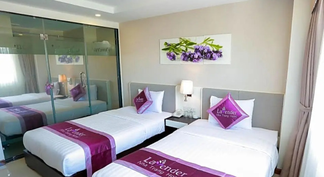 Двухместный номер Deluxe с видом на окрестности Lavender Nha Trang Hotel