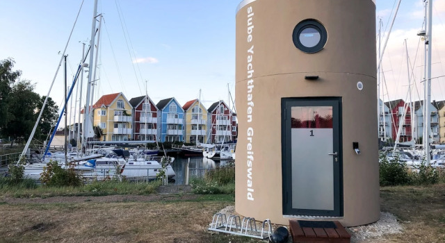 slube am Yachthafen Greifswald