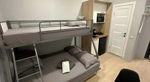 Studios in the Center of Moscow on the 2nd Upper Mikhailovsky passage, Prenota Hotel UAO Area Mosca, vicino a Stazione Metro Shabolovskaya