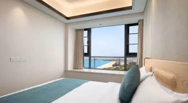 Люкс с 3 комнатами с балконом и с видом на море Slow Seaview Hotel (Nanshan Temple Yazhou Bay)