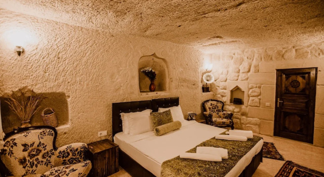 Номер Deluxe Ortahisar Cave Hotel