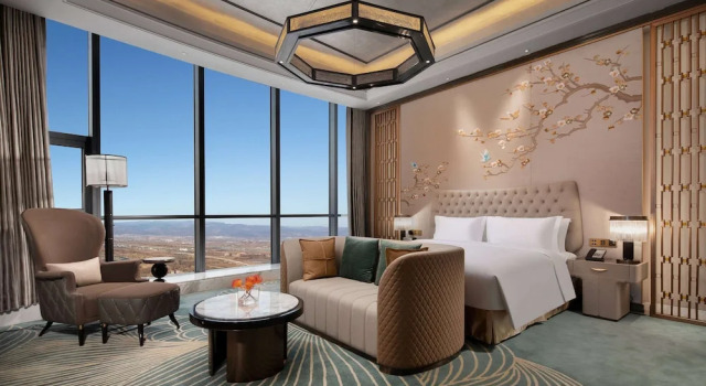 Номер Presidential Wyndham Grand Shanxi Xiaohe Xincheng
