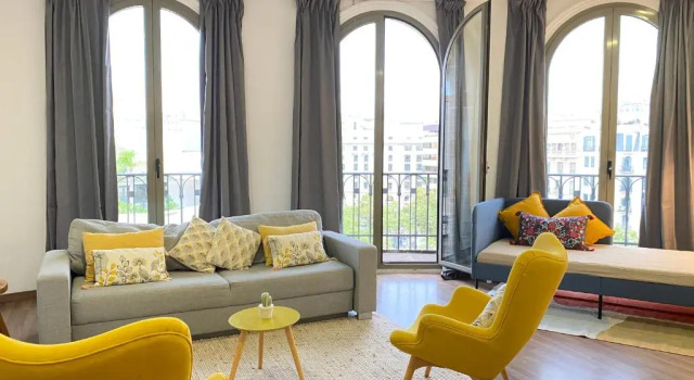 Апартаменты с балконом Safestay Barcelona Passeig de Gràcia