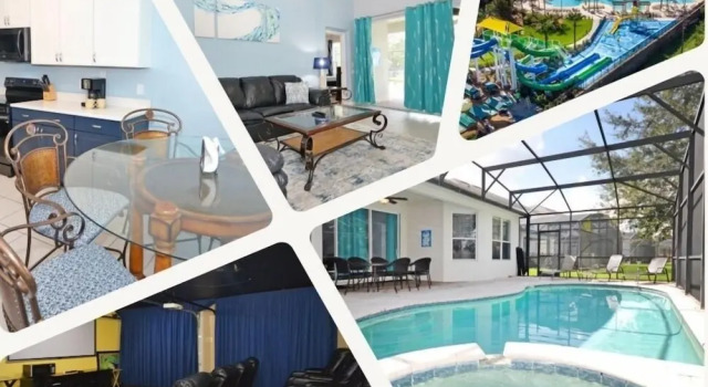 Under The Sea Villa villa, Забронировать Вилла Отели Селебрейшн с парковкой, рядом с Mystic Dunes Golf Club, Парковка