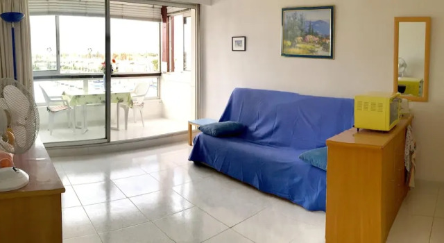 Studio in Cap D'agde, With Wonderful sea View and Furnished Balcony -, 预订 酒店 阿格德角 Hérault