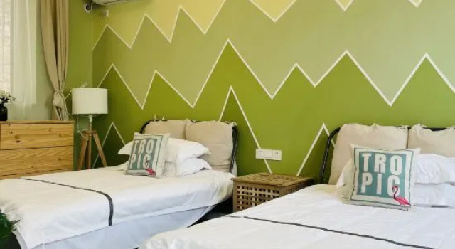 Люкс с 3 комнатами с видом на море Yinju Xishan Hostel