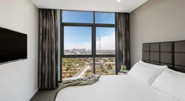 Люкс с 2 комнатами с видом на город Meriton Suites Chatswood