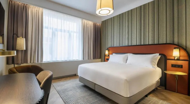 Двухместный номер Deluxe с красивым видом из окна DoubleTree By Hilton Brussels City