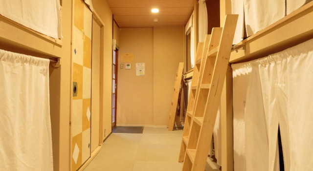 Letto in camerata Gion Ryokan Q-beh