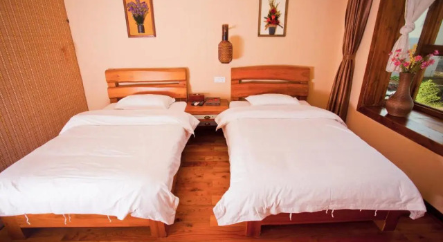 Двухместный номер Standard YangShuo Coco Garden Villa-Western food&English Guide