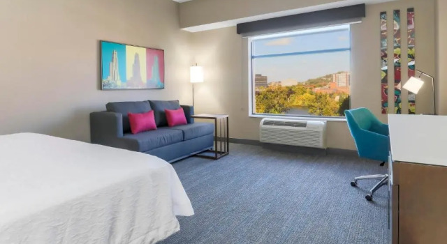 Двухместный номер Hampton Inn & Suites Pittsburgh Downtown