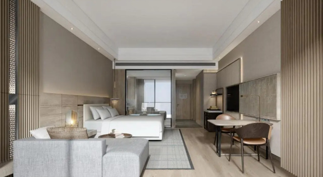 Номер Standard с балконом Doubletree By Hilton Lingshui Hot Spring