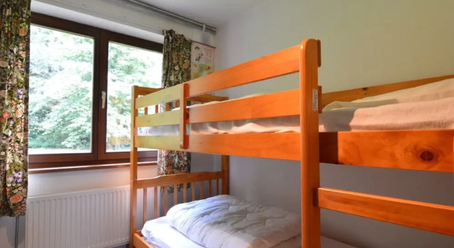 Шале с балконом Cozy Forest Chalet in Ovifat
