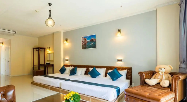 Двухместный номер Deluxe с балконом Khao Yai Fantasy Resort