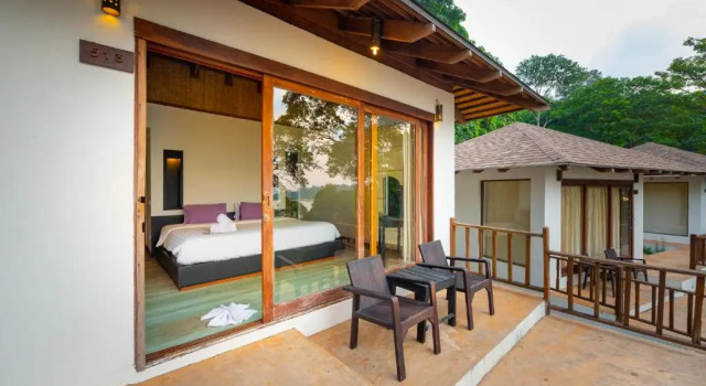 Вилла Baan Sod Sai Thani Hillside с видом на море Siam Bay Resort