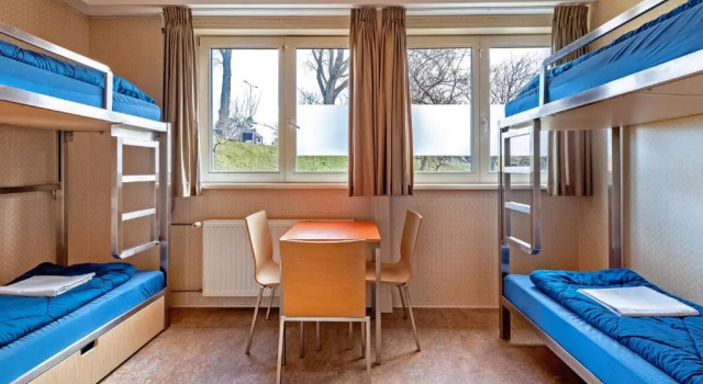 Четырёхместный номер Standard Stayokay Hostel Noordwijk